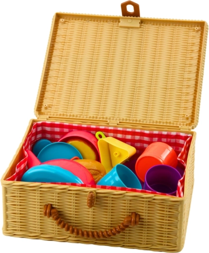 Alles in einem Korb – 23 Teile für die Teestunde