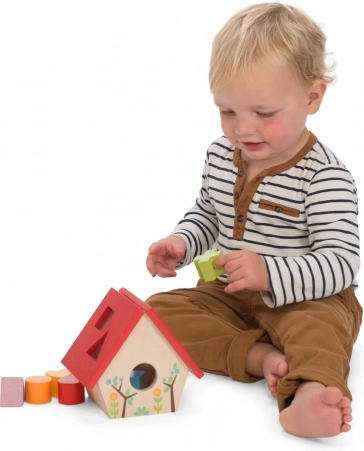 Holz-Steckspiel Vogelhaus Le Toy Van