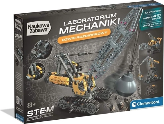 Wissenschaftlicher Baukasten – mechanischer Abbruchkran (Labor) - 1 Stück