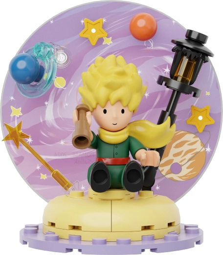 Zauberhafte Szene mit dem kleinen Prinzen