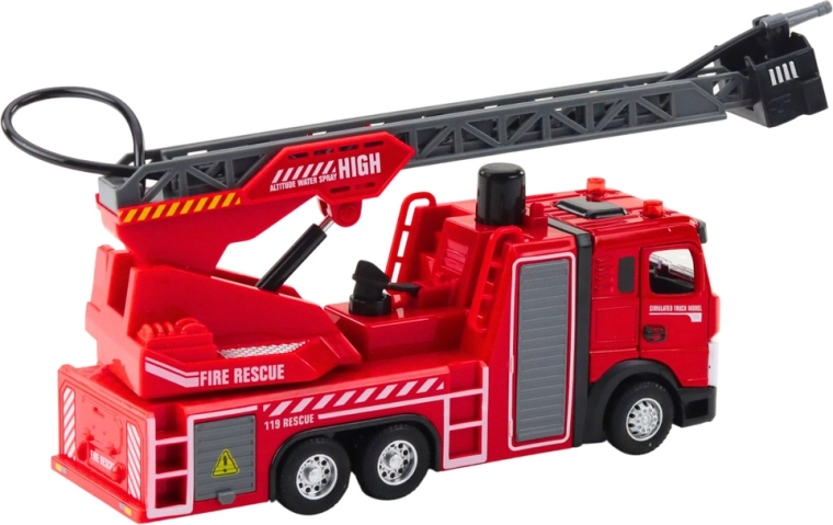 Echtes Wasserspritzen für actionreiche Rettungseinsätze