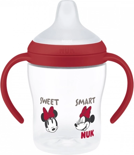 Lernflasche NUK Perfect Match DISNEY Minnie, rot, 150 ml