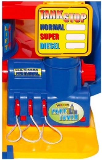 Tankstelle für Spielzeugautos