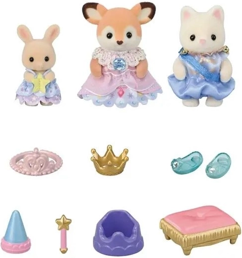 Drei Prinzessinnen aus der Welt von Sylvanian Families
