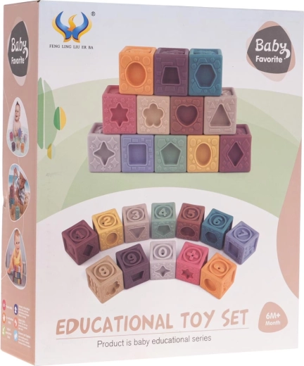 Sensorische Würfel für Kinder 12 Stk