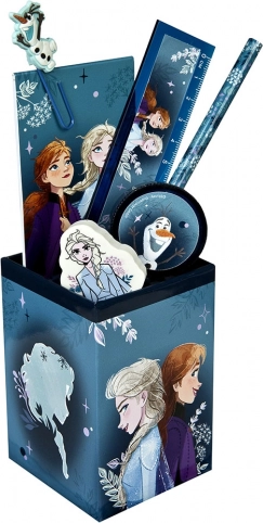 Becher mit Schreibwaren FROZEN