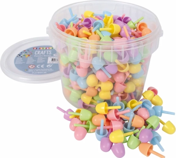 Playbox farbige Pilz-Mosaik 350 Stk.