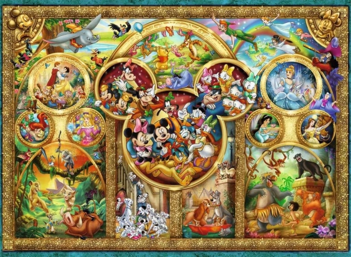 Puzzle Ravensburger Disney Familie 500 Teile