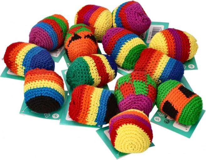 gehäkelter Jonglierball Hacky Sack Goki