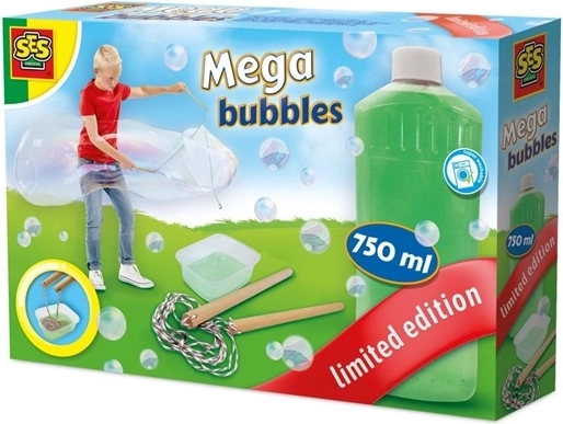 Komplettset inklusive Schälchen und Seifenblasen-Werkzeug