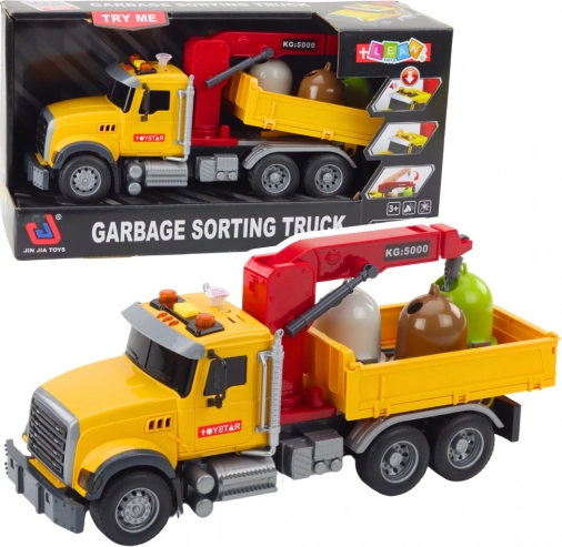 Kinder-Müllwagen zum Sortieren mit Licht und Sound