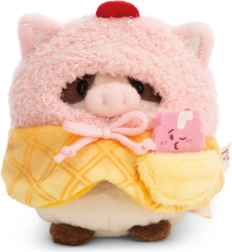 Plüsch-Kuh Moona MYMOCHI von NICI 8 cm – Eiscreme- und Milkshake-Geschenkset