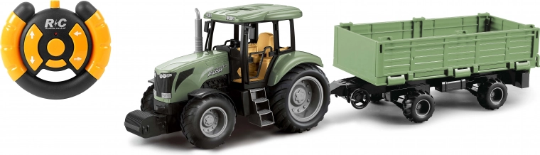 RC-Traktor mit Anhänger 40 cm mit Fernsteuerung