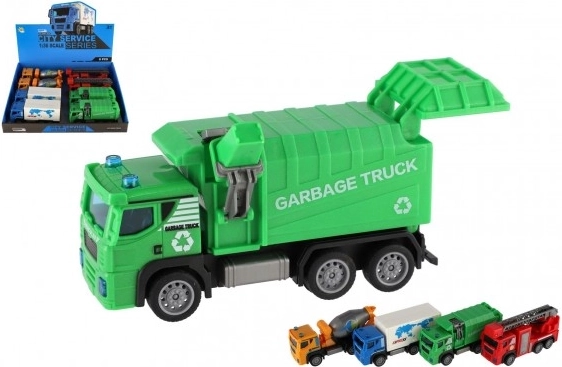 Kinder Plastik-LKWs mit Rückzugmechanismus