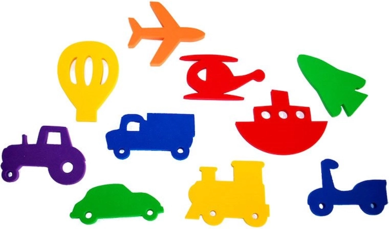 Wassersticker Verkehr – Set mit 10 Stück
