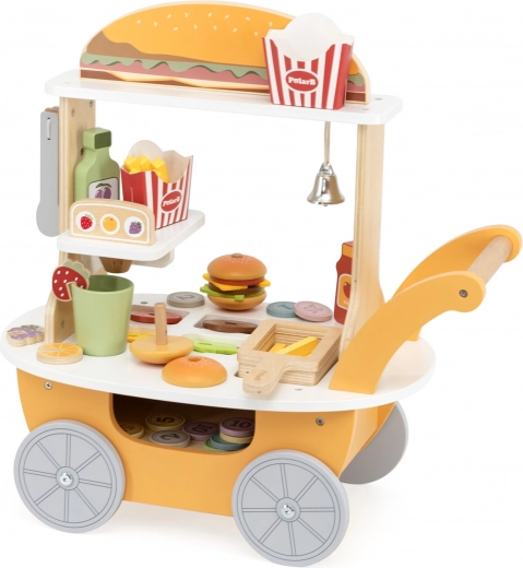 Mobiler Stand für das Restaurantspiel