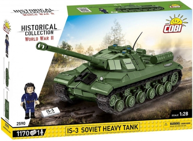 Bausatz Panzer IS-3 – sowjetischer schwerer Panzer 1:28