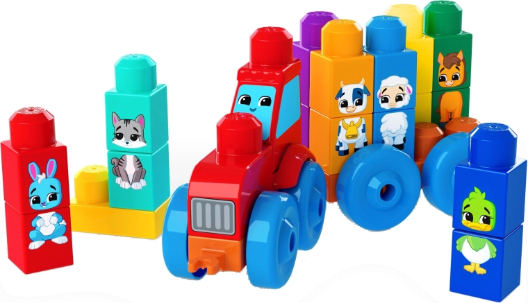 Traktor mit beweglichen Rädern