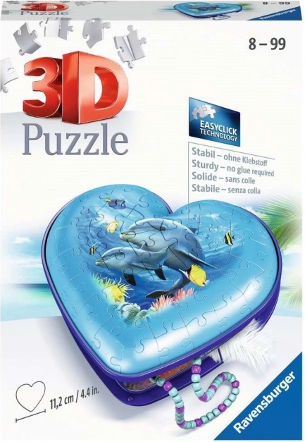 Ravensburger 3D-Puzzle Herz Unterwasserwelt 54 Teile