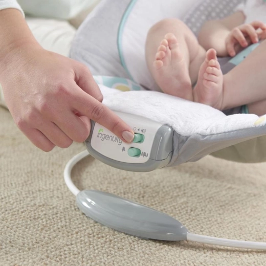 Sanfte Vibrationen und 7 Melodien zur Beruhigung