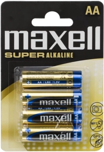 Alkaline AA LR6-Batterien, 4 Stück