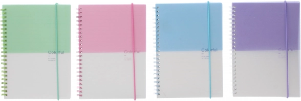Liniertes Notizbuch 14,8 × 21 cm, zweifarbig