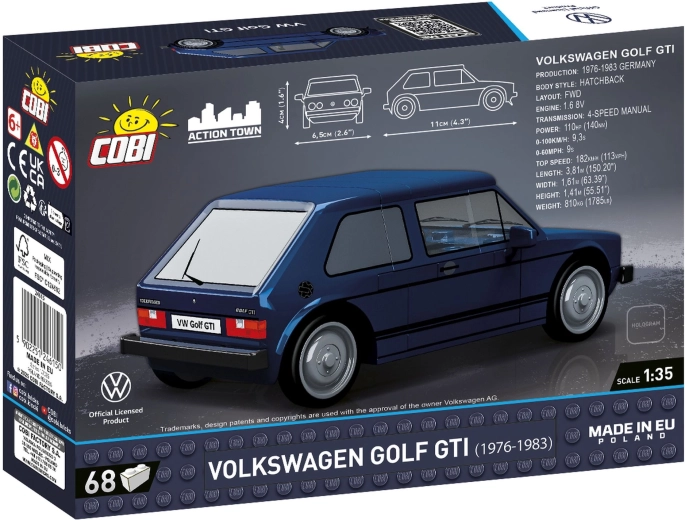 68 Teile für unterhaltsames Bauen