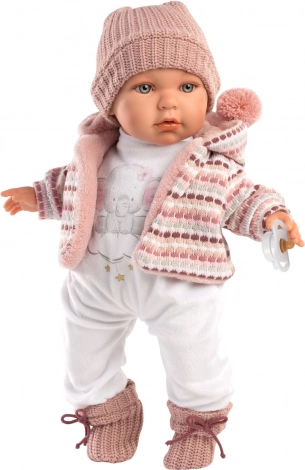 Realistische weinende Puppe Julia 42 cm