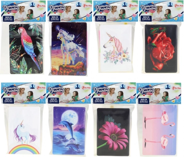 Diamantmalerei – Kreativset mit Zubehör, Motivmix