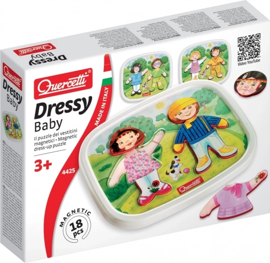 Magnetisches Anzieh-Puzzle QUERCETTI Dressy Baby