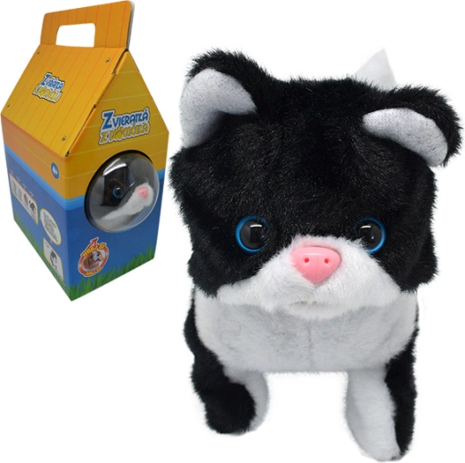 Gehende Katze Liza mit Sound