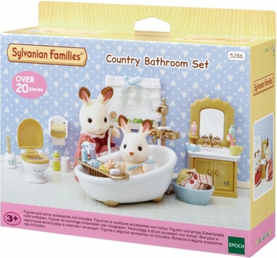 Ländliches Badezimmer SYLVANIAN FAMILIES – Zubehörset