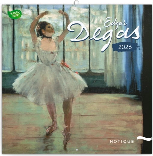 Notizkalender Edgar Degas 2026