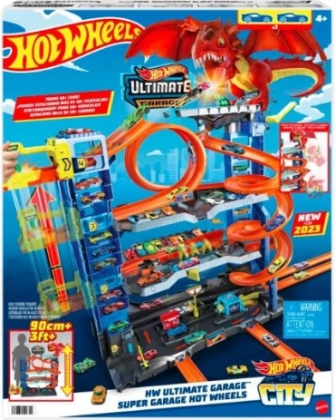 Mega-Garage mit Drachenangriff von Hot Wheels City
