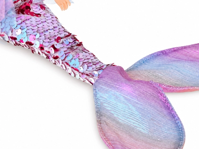 Glitzernder Schwanz mit Farbwechsel