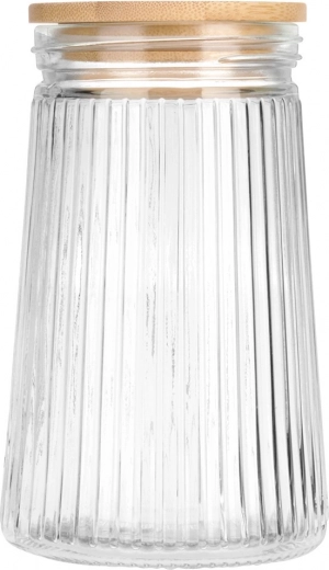 Luftdichter Bambusdeckel mit Silikondichtung