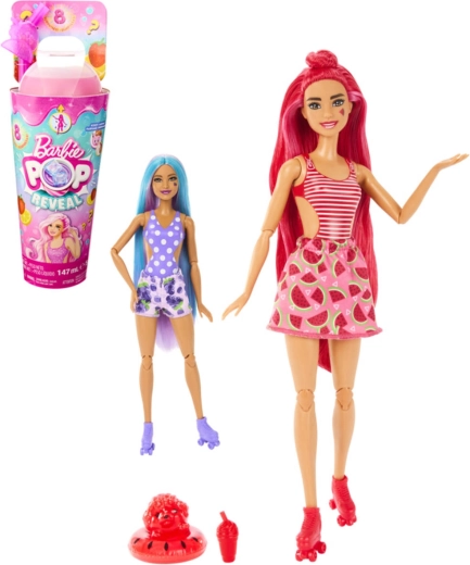 Mattel Barbie Pop Reveal Saftiges Obst – duftende Puppe mit Überraschung - 1 Stück