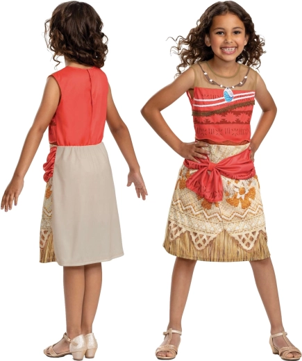 Kinderkostüm DISNEY Vaiana 124–135 cm (7–8 Jahre)