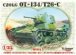 Plastikmodellbausatz Panzer OT-134 / T-26 Mirage Hobby