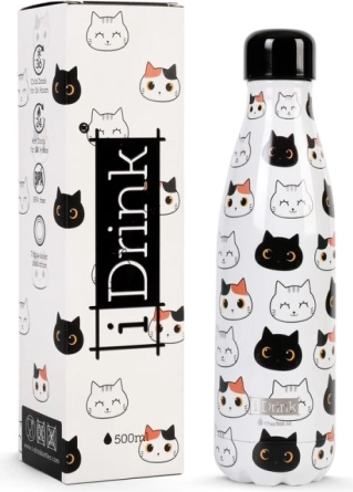 Thermoflasche für Katzenliebhaber 500 ml