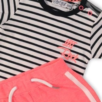 Elastische Shorts mit Kordelzug