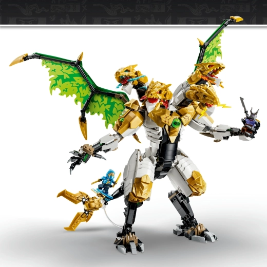 Beweglicher vierköpfiger Ultra-Drache
