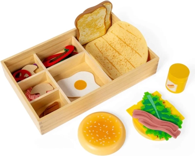 Übersichtliche Box mit Fächern