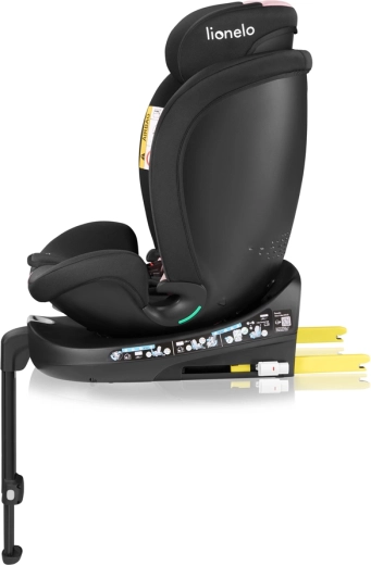 ISOFIX und Stützfuß für eine feste Installation