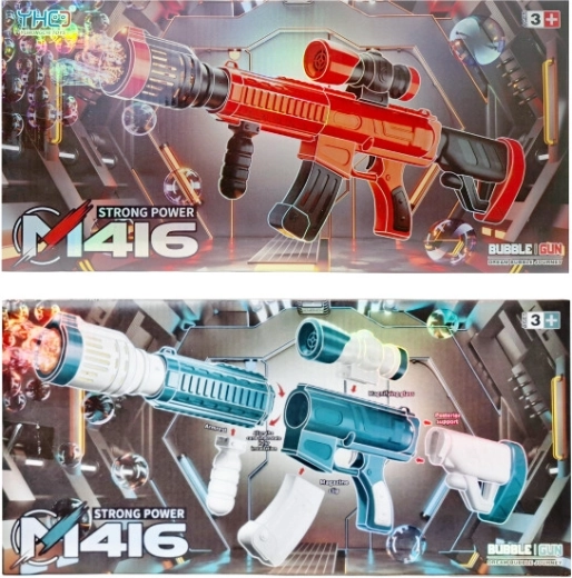 Seifenblasenpistole mit Lichteffekten