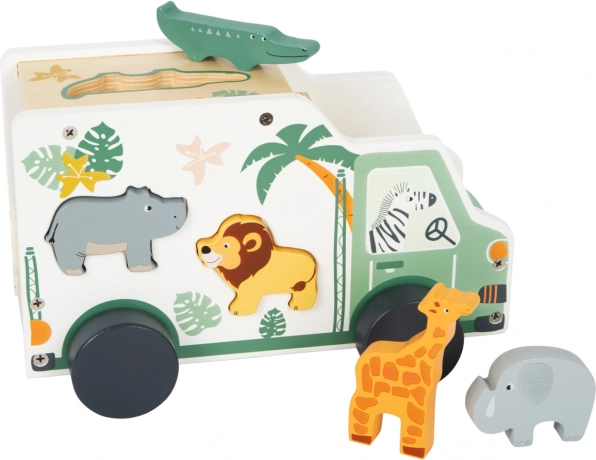 Einlege-Safari-Auto für Kinder