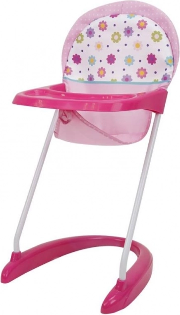 Hochstuhl für Puppen Crew Spring Pink