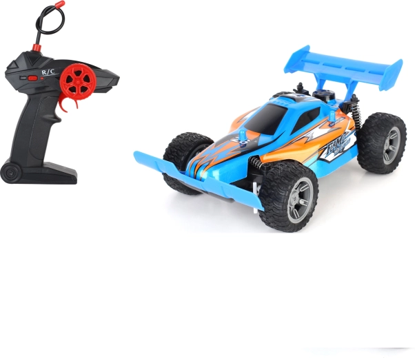 RC-Buggy mit Fernbedienung und Lichteffekten, 26 cm