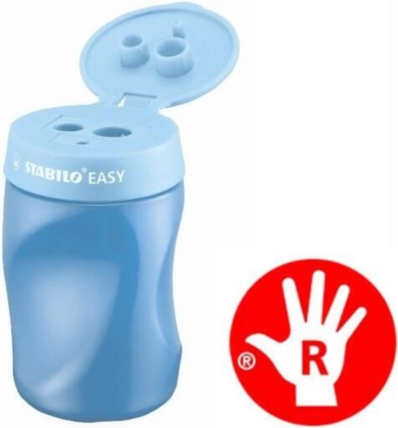 Anspitzer für Rechtshänder STABILO EASYsharpener – blau