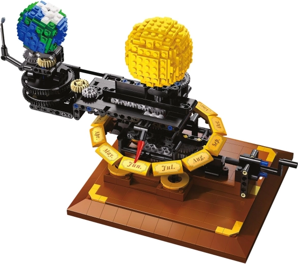 Mechanisches Modell der Bewegung von Himmelskörpern